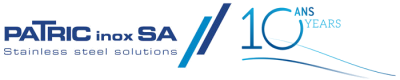 Logo Patric inox SA 10 ans Logo Patric inox SA 10 ans